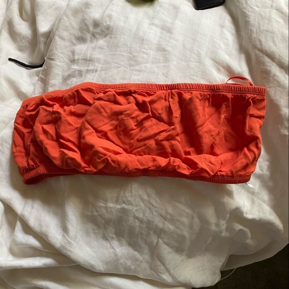 Free People Intimately Free Burnt Orange Tube Top